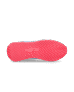 Sneakers Donna Philippe Model Tropez In Camoscio Azzurro e Dettagli Fucsia cod. TZLD WN70 - immagine 4