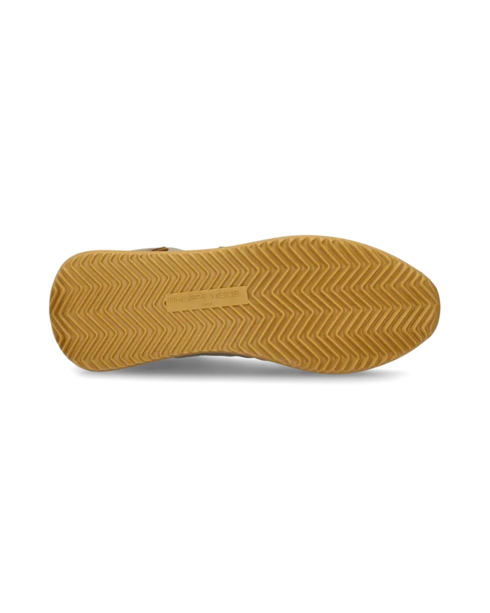 Sneakers Uomo Philippe Model Trpx Tropez In Camoscio Verde cod. TZLU WP41, foto 4 di 6