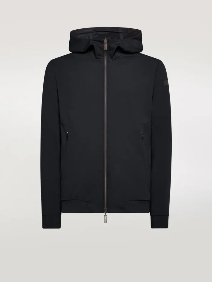 Giubbino con Cappuccio Estivo RRD Summer Urban Hood Rev Jkt Blu Interno Nero Art. 24009 Col 60, foto 1 di 2
