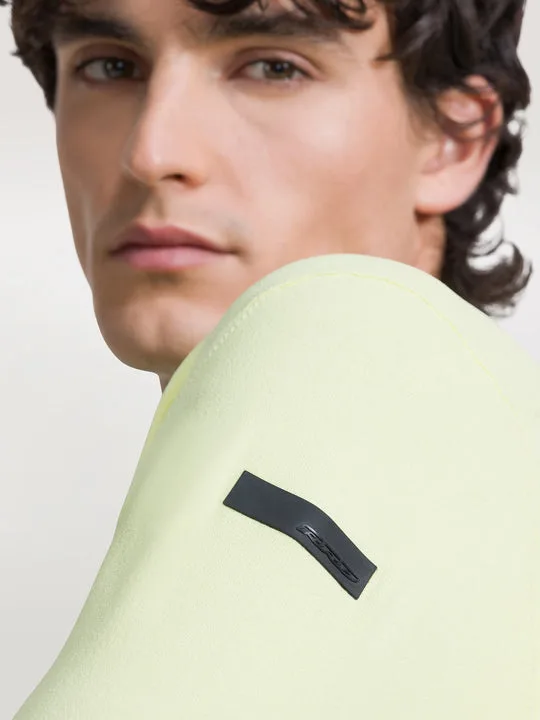 Maglioncino Girocollo Estivo RRD Maxell Round Knit Giallo Maca Art. 24106 Col 32, foto 2 di 3
