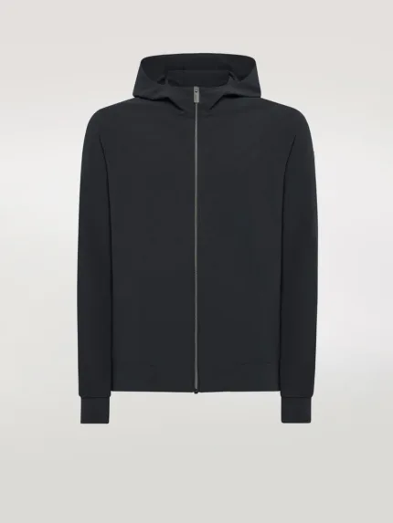 Felpa Con Cappuccio Estiva RRD Summer Hood Zip Fleece Blu Art. 24150 Col 60