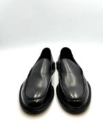 Mocassino Uomo Doucal's In Pelle Morbida Nera Con Fondo Cuoio Art. DU3008PHOEUY196NN00 - immagine 2