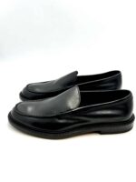 Mocassino Uomo Doucal's In Pelle Morbida Nera Con Fondo Cuoio Art. DU3008PHOEUY196NN00 - immagine 3
