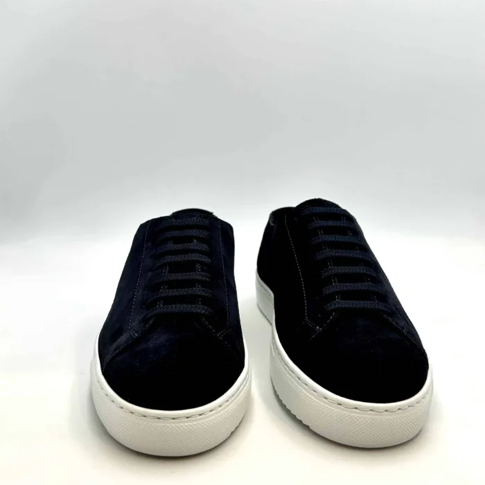 Sneakers Uomo Doucal's In Camoscio Blu Con Fondo Gomma Art. DU3285ROGEUF106IB00, foto 2 di 5