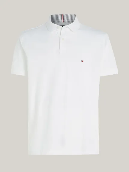 Polo 1985 Regular Fit Uomo Tommy Hilfiger Bianca art. MW0MW17770 YBR
