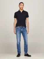Polo 1985 Slim Fit Uomo Tommy Hilfiger Blu art. MW0MW17771 DW5 - immagine 2