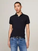 Polo 1985 Slim Fit Uomo Tommy Hilfiger Blu art. MW0MW17771 DW5 - immagine 4
