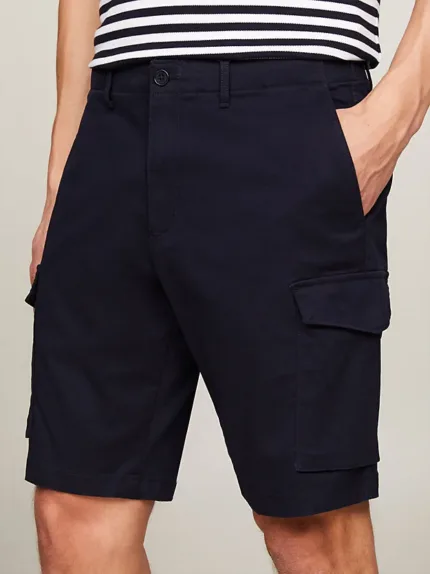 Bermuda Harlem con Tasconi Uomo Tommy Hilfiger Blu art. MW0MW23573 DW5