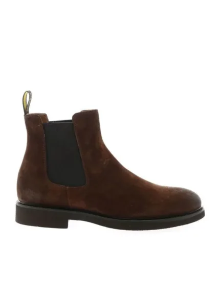 Stivaletto Beatles Uomo Doucal's In Camoscio Effetti Vintage Testa di Moro Art. DU1343GENOUF011TM01