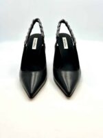 Slingback Gioiello Ninalilou in Nappa Nera, Tacco 9 cm art. 291220A9 - immagine 2