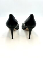 Decolletè Ninalilou in Nappa Nera, Tacco 7 cm art. 302541K7 - immagine 4