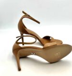Sandalo Sergio Levantesi in Pelle Cognac con Cinturino alla caviglia e tacco 8cm Art. Have - immagine 5