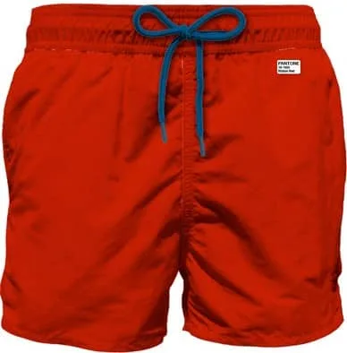 Costume Mc2 Saint Barth Tinta Unita Rossa art. Lighting Pantone 41 RED