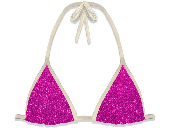 Costume Mc2 Saint Barth Triangolo Fucsia art. Leah String W, foto 1 di 1