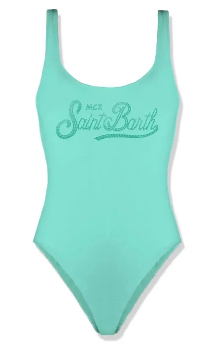 Costume Intero Mc2 Saint Barth Celeste art. Lora SB 56 Strass