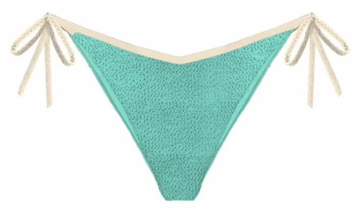 Costume Brasiliana Slip Mc2 Saint Barth Azzurro art. Marielle String W, foto 1 di 1