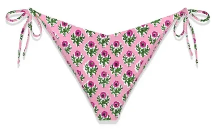 Costume Brasiliana Slip Mc2 Saint Barth Rosa art. Marielle Radical Flowers 21