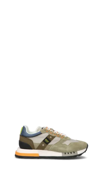 Sneakers Uomo Blauer In Camoscio Verde cod. S4HERON02 RIS