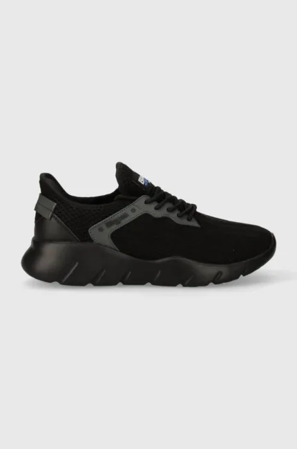 Sneakers Uomo Blauer In Tela Tecnica Nera cod. S4HULETT01 KNI