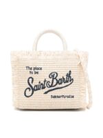 Borsa Mc2 Saint Barth Beige art. Vanity Mini Straw N 1061 EMB