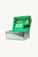 Sneakers Uomo Foamers Bianca con Dettagli Verdi cod. R0001 - immagine 8
