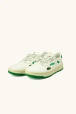 Sneakers Uomo Foamers Bianca con Dettagli Verdi cod. R0001 - immagine 2