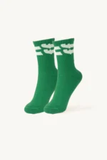 Sneakers Uomo Foamers Bianca con Dettagli Verdi cod. R0001 - immagine 7