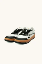 Sneakers Uomo Foamers Bianca con Dettagli Neri cod. R0003 - immagine 2