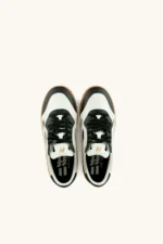 Sneakers Uomo Foamers Bianca con Dettagli Neri cod. R0003 - immagine 4