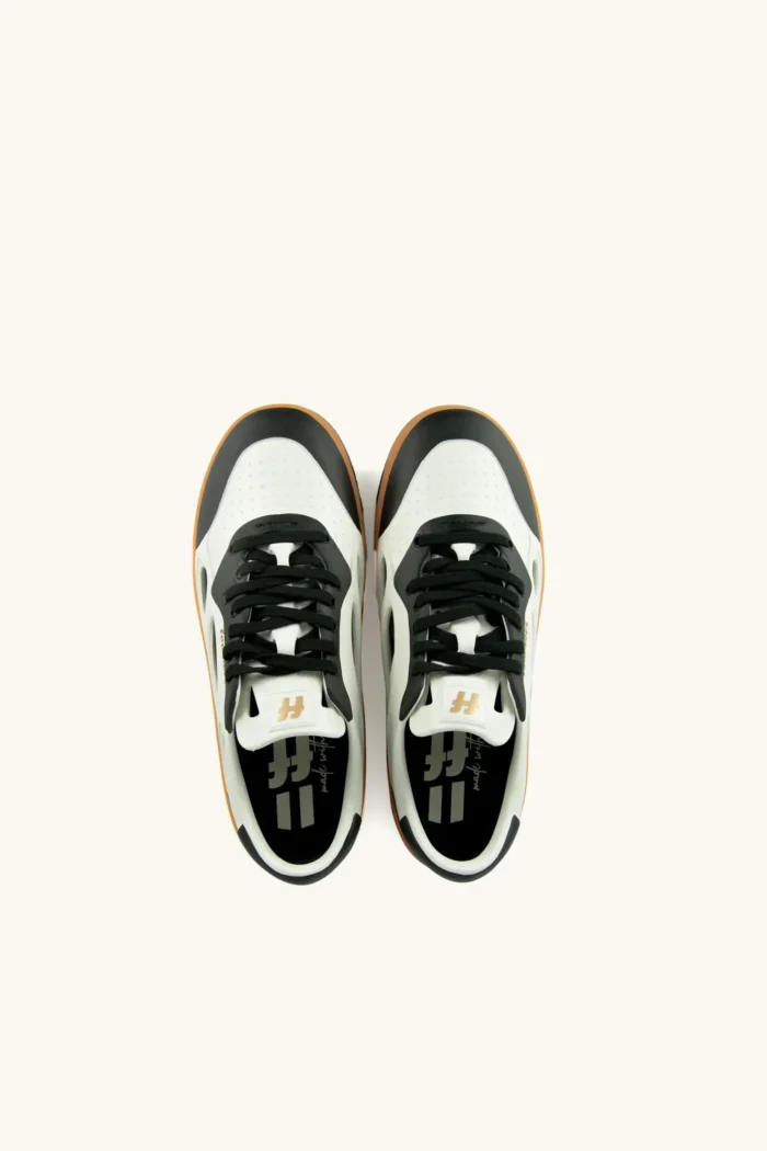 Sneakers Uomo Foamers Bianca con Dettagli Neri cod. R0003, foto 4 di 8