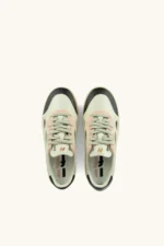 Sneakers Donna Foamers Bianca con Dettagli Neri e Rosa cod. R0008 - immagine 4