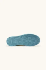 Sneakers Uomo Foamers Bianca con Dettagli Azzurri cod. R00015 - immagine 6