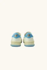 Sneakers Uomo Foamers Bianca con Dettagli Azzurri cod. R00015 - immagine 5