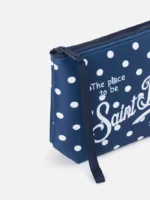 Pochette Mc2 Saint Barth Blu art. Aline Regular Pois 61 - immagine 2