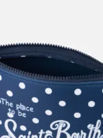 Pochette Mc2 Saint Barth Blu art. Aline Regular Pois 61 - immagine 3