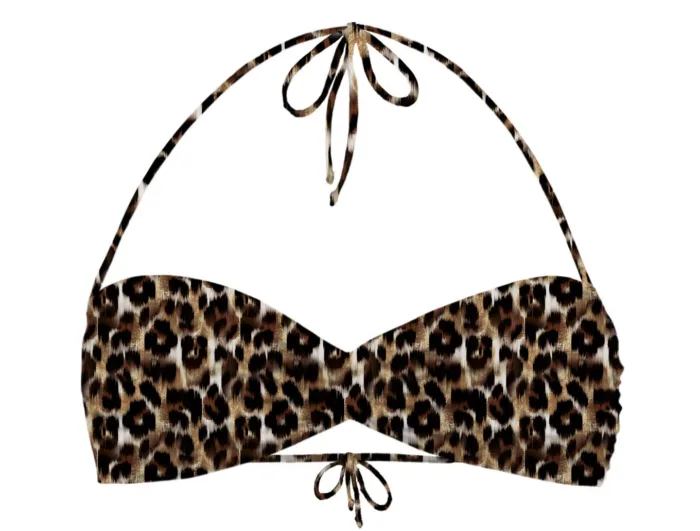 Costume Mc2 Saint Barth Fascia Fantasia Animalier art. Levante  Ikat Leopard 11, foto 1 di 1