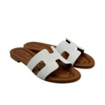 Ciabatta Gingi in Nappa Bianca, Tacco 2 cm art. 3557 - immagine 2