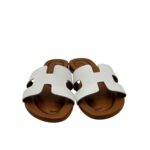Ciabatta Gingi in Nappa Bianca, Tacco 2 cm art. 3557 - immagine 3