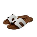 Ciabatta Gingi in Nappa Bianca, Tacco 2 cm art. 3557 - immagine 5