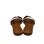 Ciabatta Gingi in Nappa Bianca, Tacco 2 cm art. 3557 - immagine 6