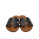 Ciabatta Gingi in Nappa Nera, Tacco 2 cm art. 3557 - immagine 3