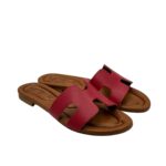 Ciabatta Gingi Rosmarino in Nappa Rossa, Tacco 2 cm art. 3557 - immagine 2