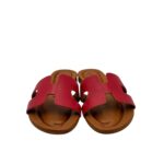 Ciabatta Gingi Rosmarino in Nappa Rossa, Tacco 2 cm art. 3557 - immagine 3
