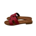 Ciabatta Gingi Rosmarino in Nappa Rossa, Tacco 2 cm art. 3557 - immagine 4