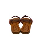 Ciabatta Gingi Rosmarino in Nappa Rossa, Tacco 2 cm art. 3557 - immagine 6