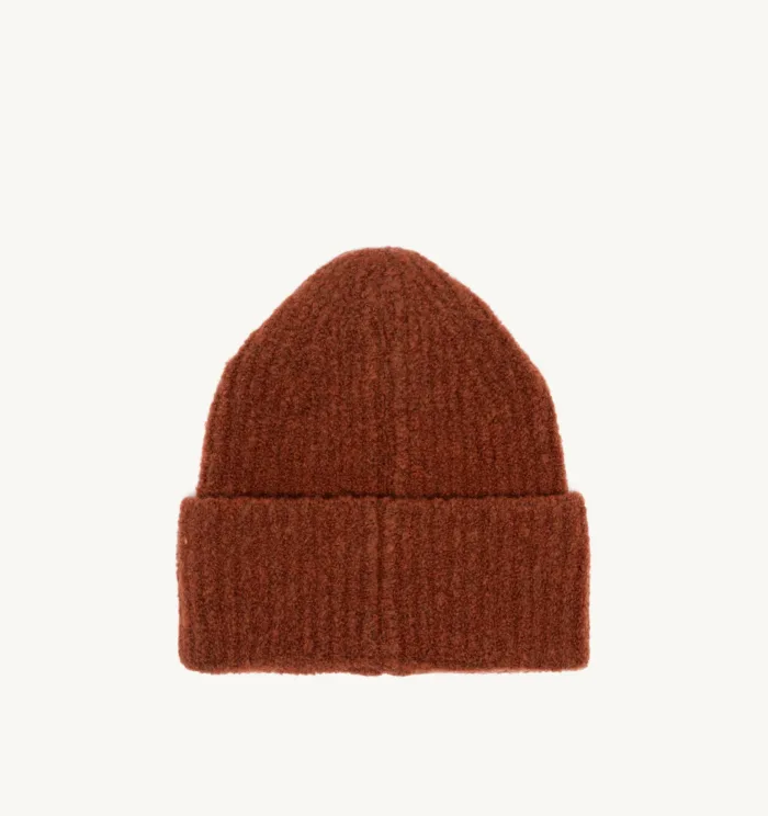 Cappello Beanie Autry in Lana Mattone art. BEPU 27WO, foto 2 di 2