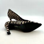 Decolletè Pergiò in Camoscio Zebrato Tacco 8 cm art. 653 - immagine 5