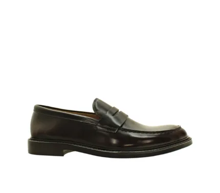 Mocassino Penny Doucal's Uomo in Pelle Marrone art. 2405 DU2405PHOEUY007TM04