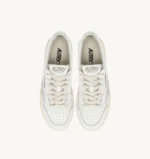 Sneakers Autry Medalist Platform Donna in Pelle Bianca art. PTLW LL15 - immagine 5
