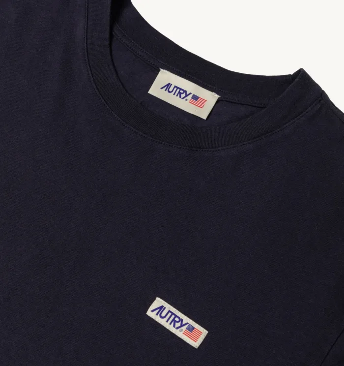 T-shirt Uomo Autry Blu art. TSPM 08CM, foto 3 di 4